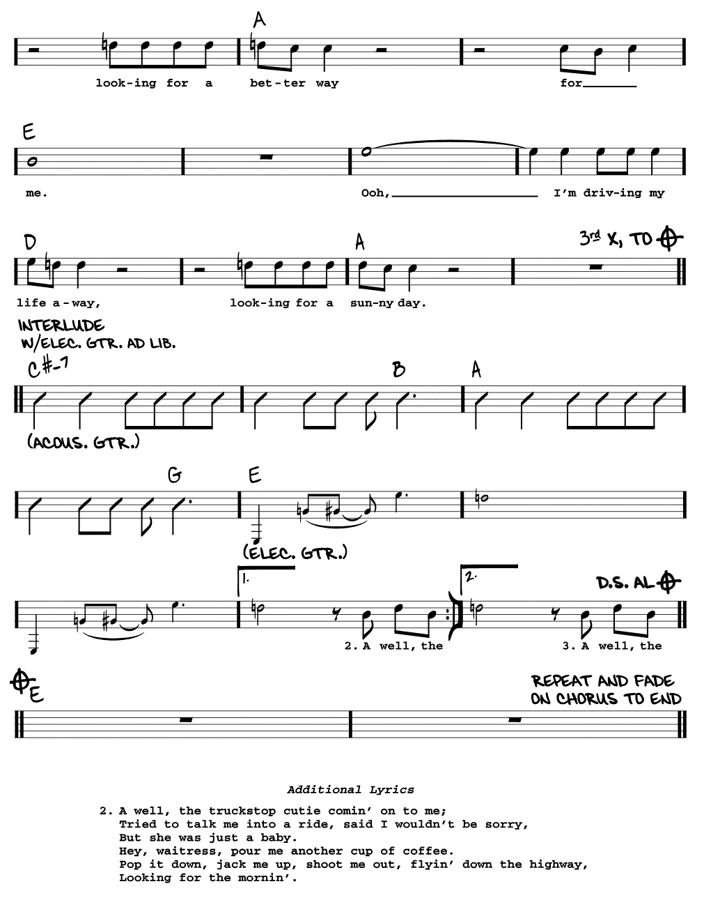 Sheet Music